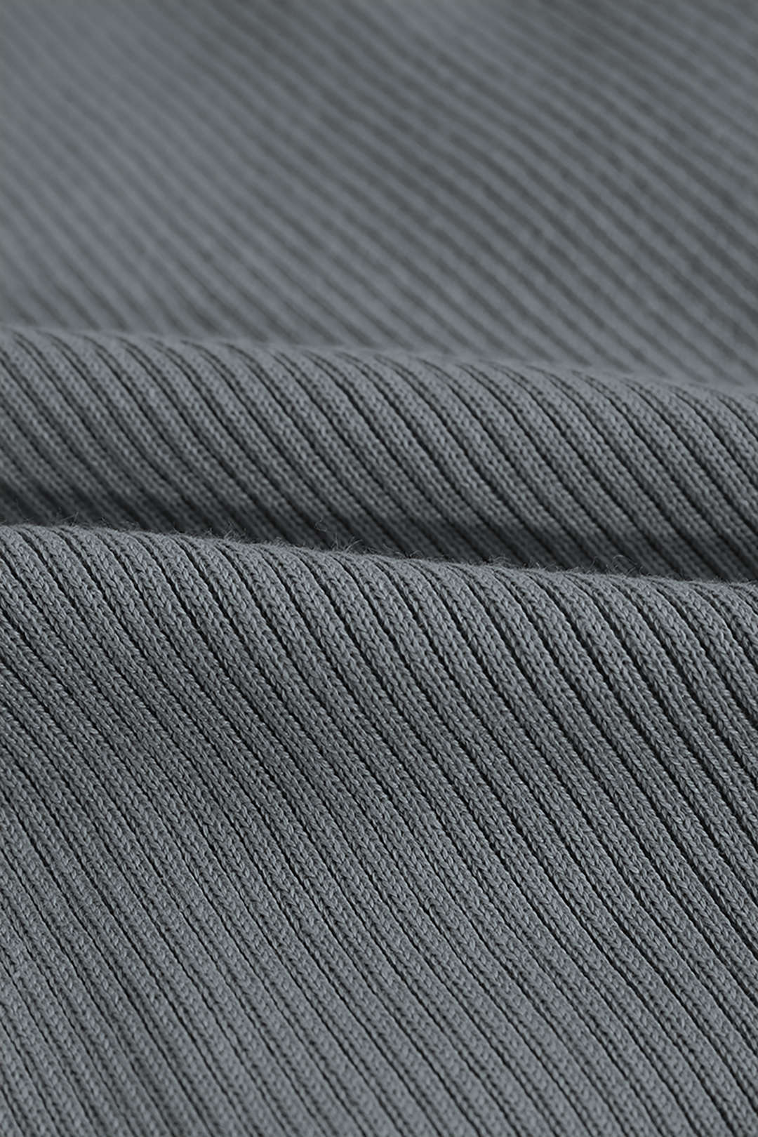 Shell Sleeve Ribbed Buttons Down Maxi Dress - Image 3