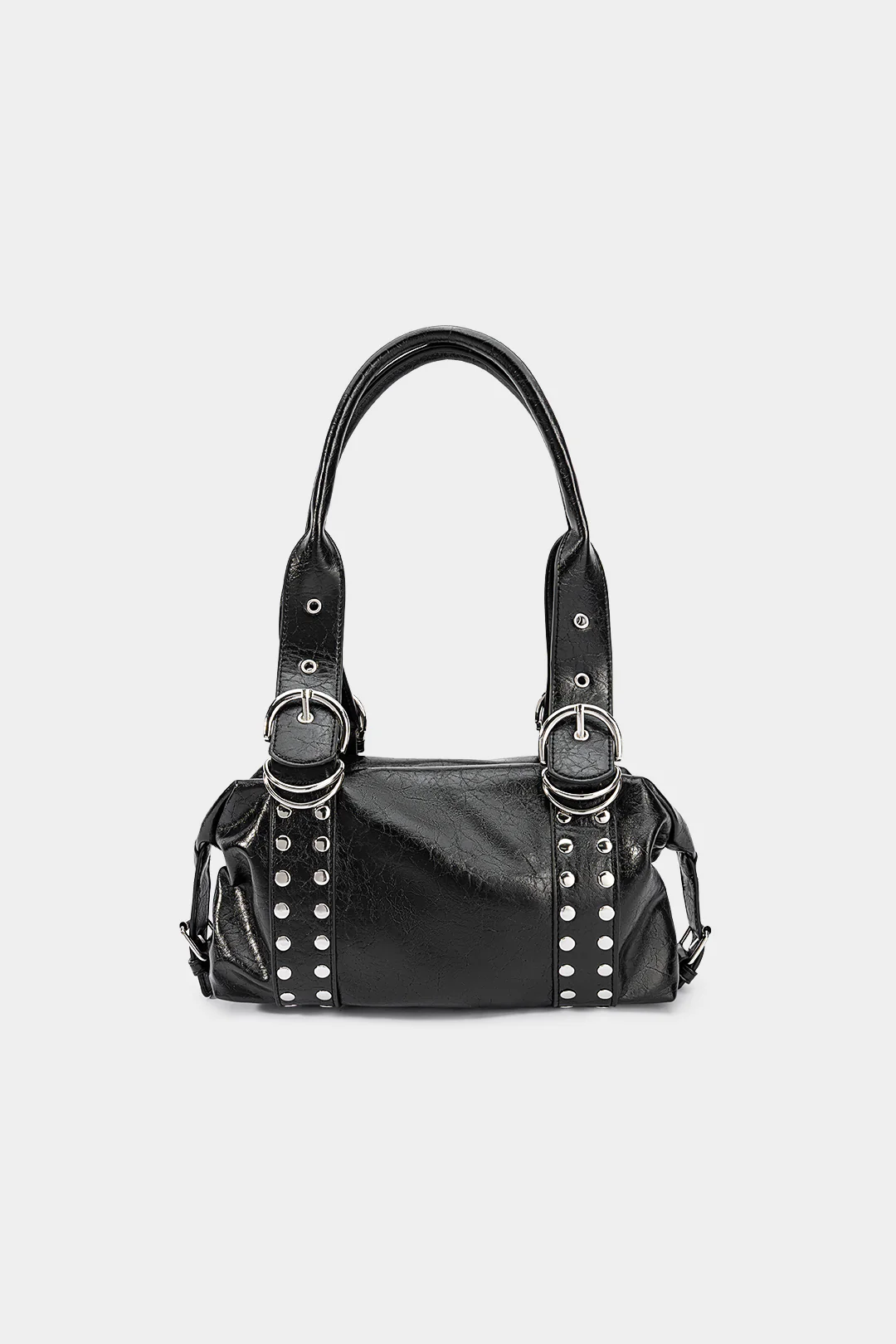 Faux Leather Shoulder Bag - Image 2