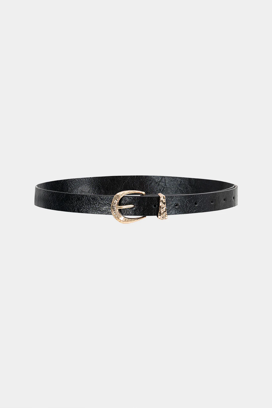 Faux Leather Textured Belt