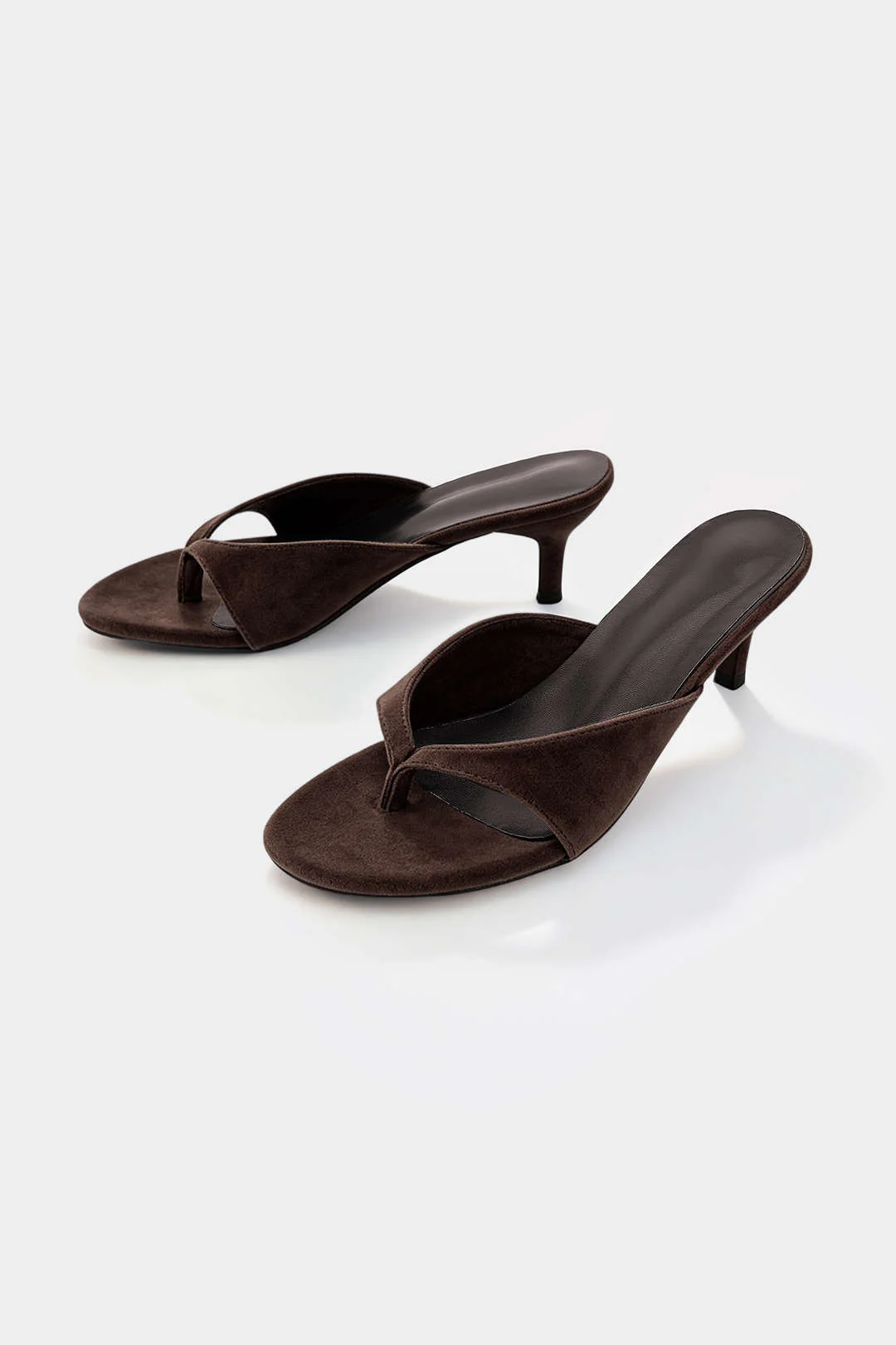 Leather Round Toe Sandals - Image 8