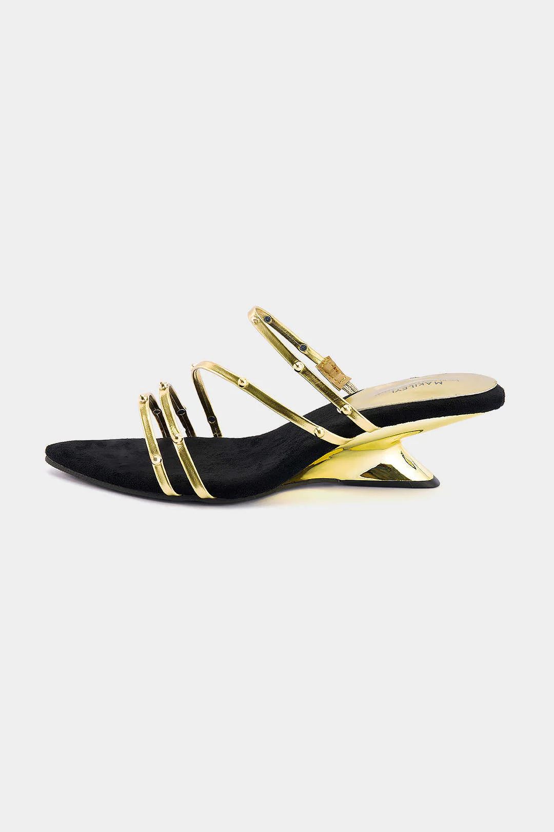 Pointed Studded Sandals - Image 3