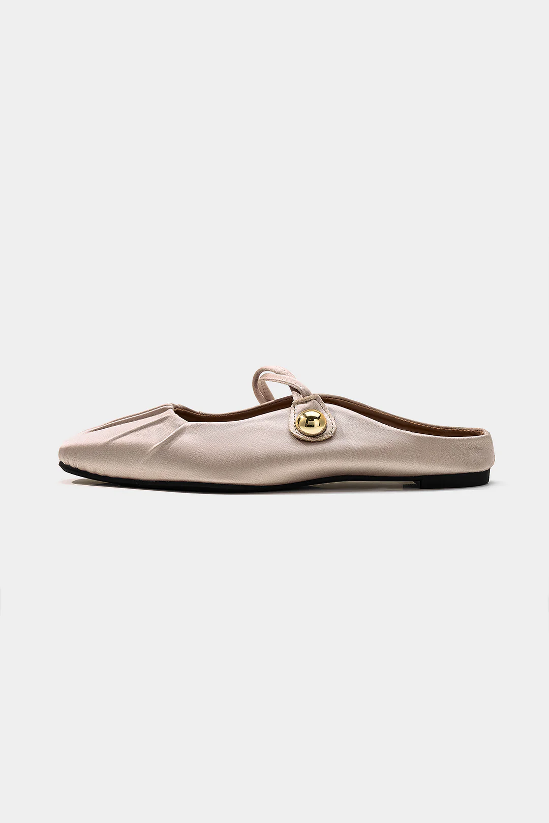 Leather Metallic Flats - Image 4