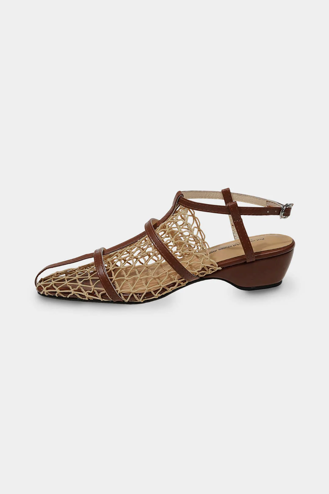 Cut Out Pointed Toe Flats - Image 3