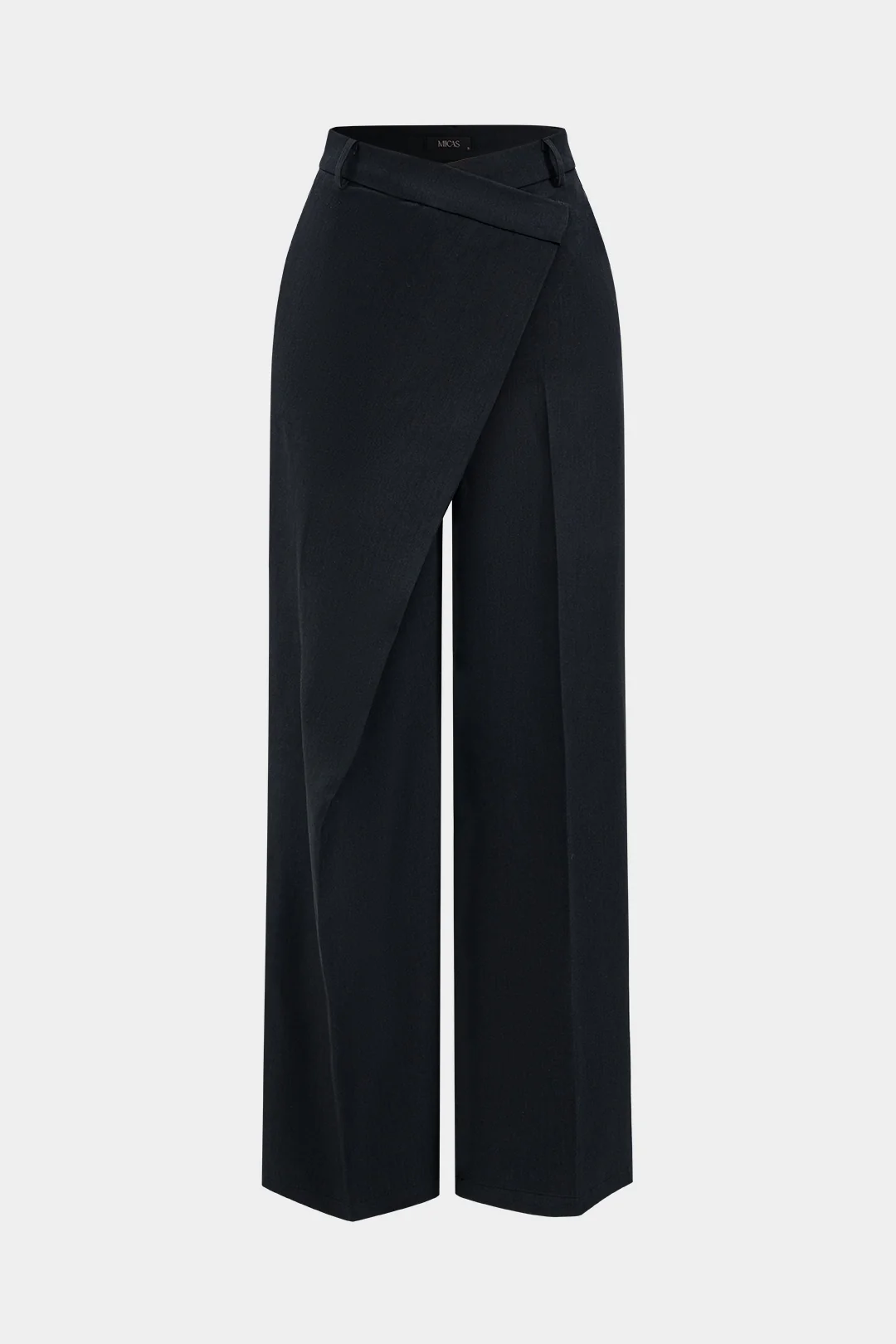 Asymmetrical Wide Leg Trousers - Image 2