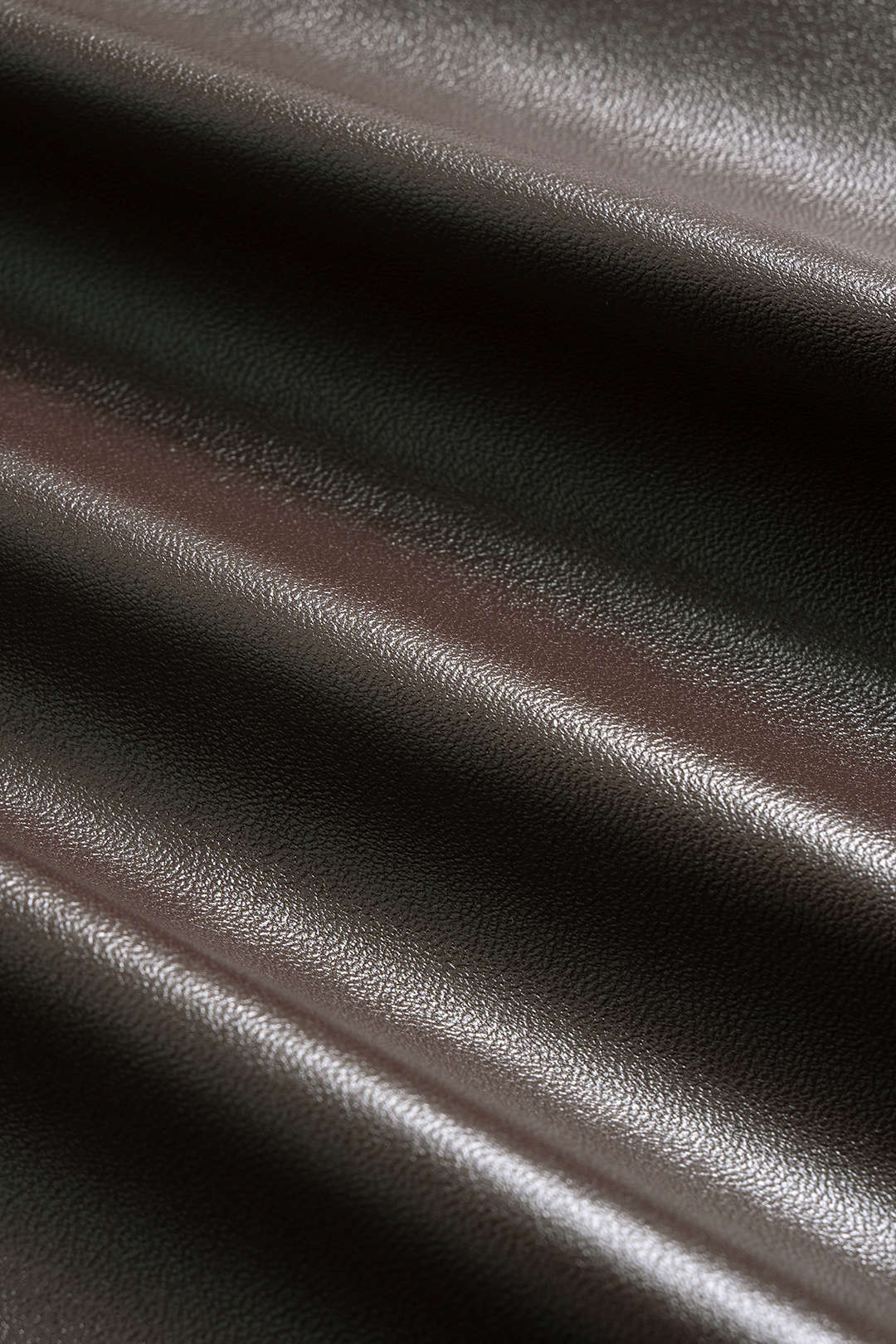 Faux Leather Asymmetrical Barrel Trousers - Image 4