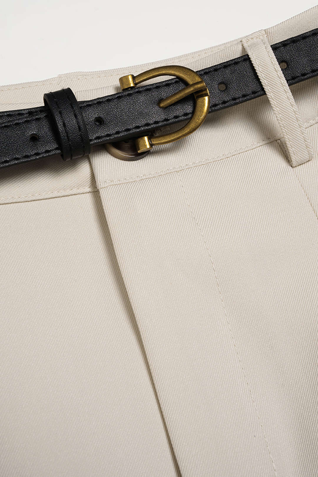 Belted Straight Leg Pants - Image 3