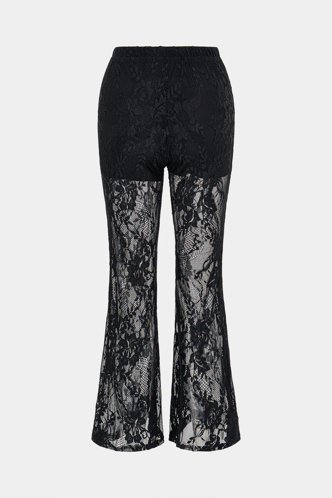 Sheer Lace Cut Out Pants - Image 7