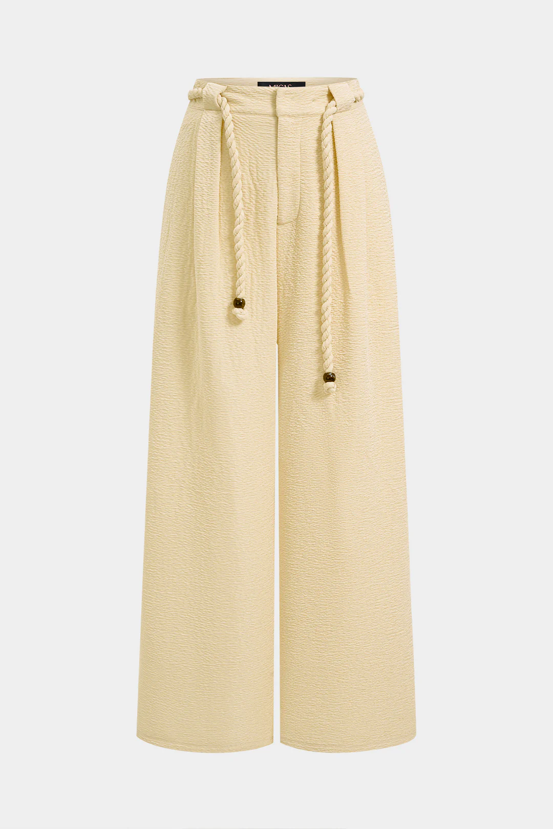 Belted Wide Leg Pants