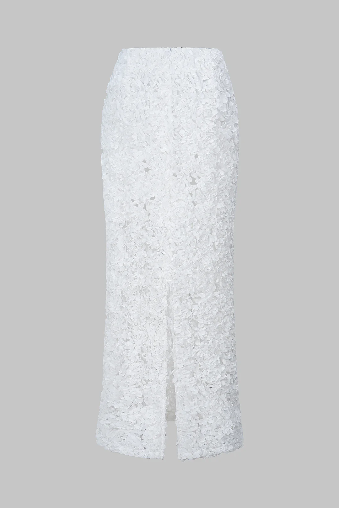3D Floral Textured Skirt - Image 2