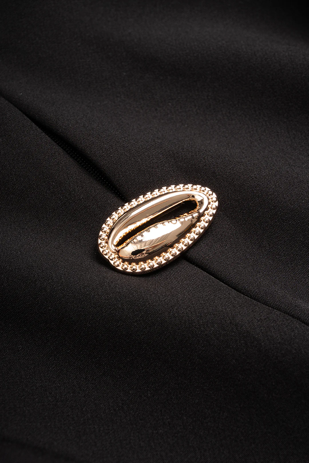 Round Neck Metallic Cut Out Sleeveless Midi Dress - Image 3