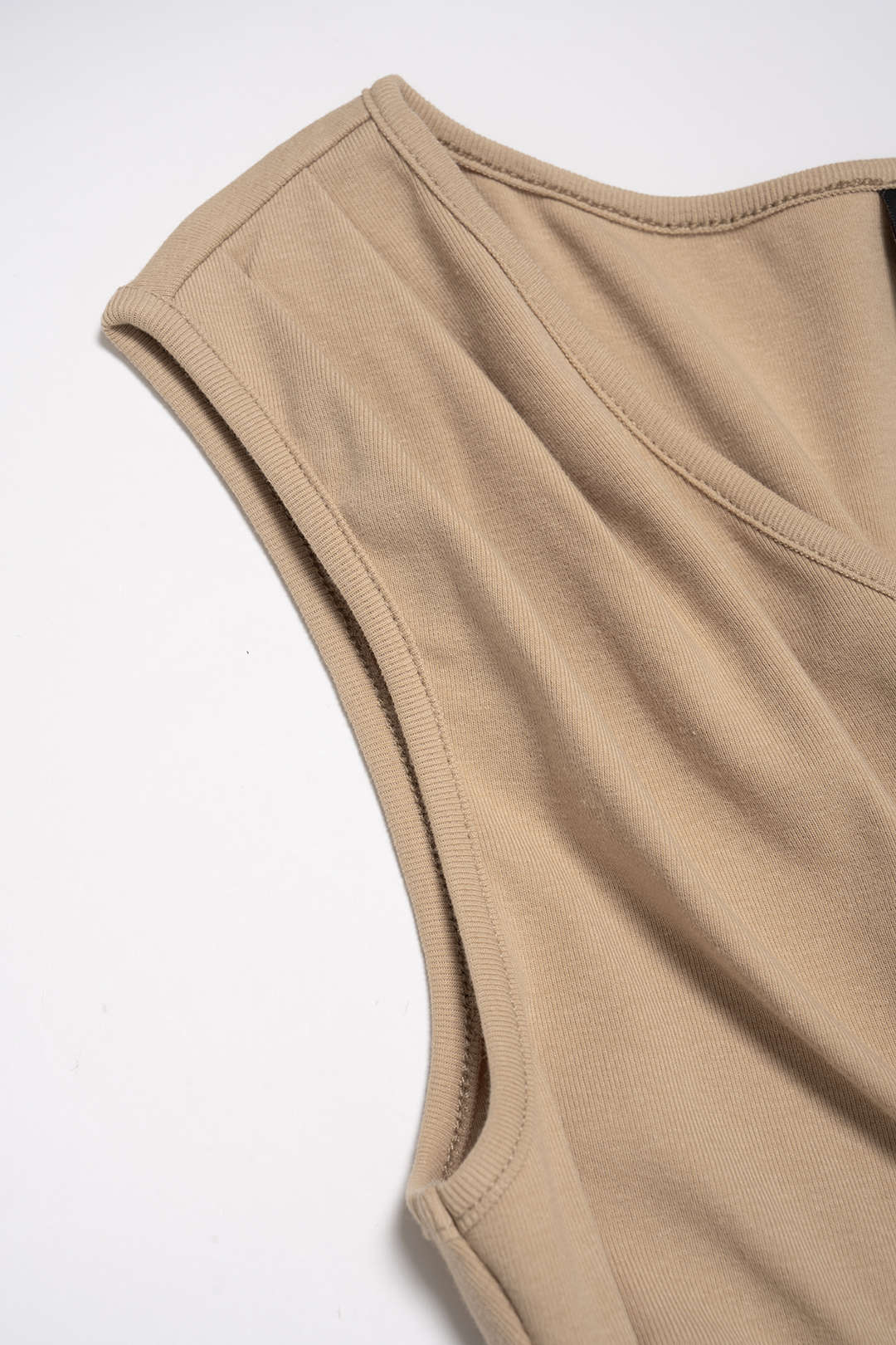 Patchwork Asymmetrical Cut Out Sleeveless Mini Dress - Image 4