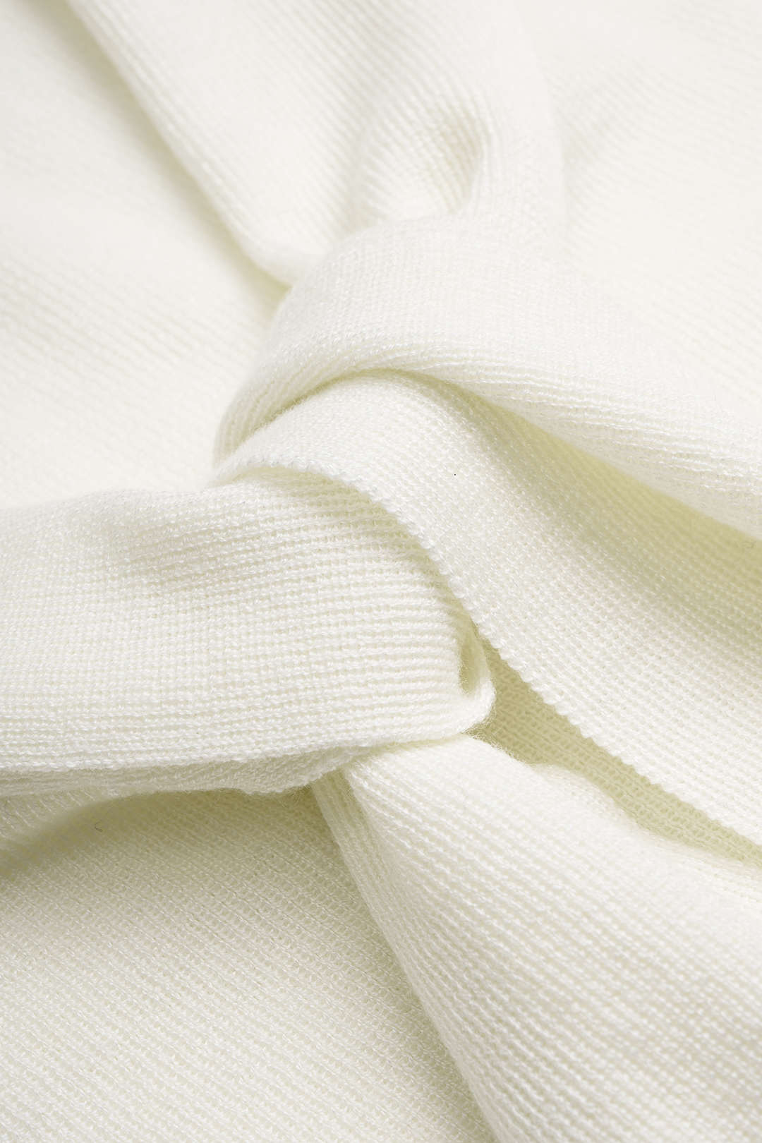 Knit Tie-Up Short Sleeve Top - Image 4