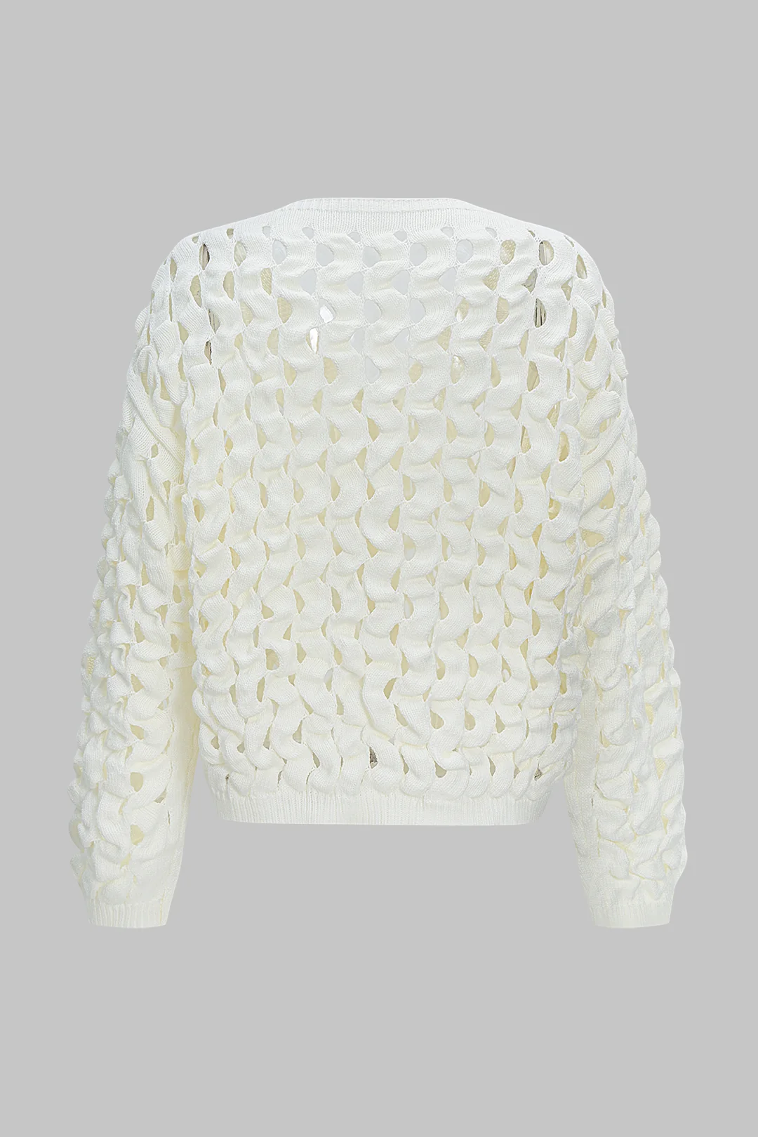 Open Knit Cardigan - Image 2