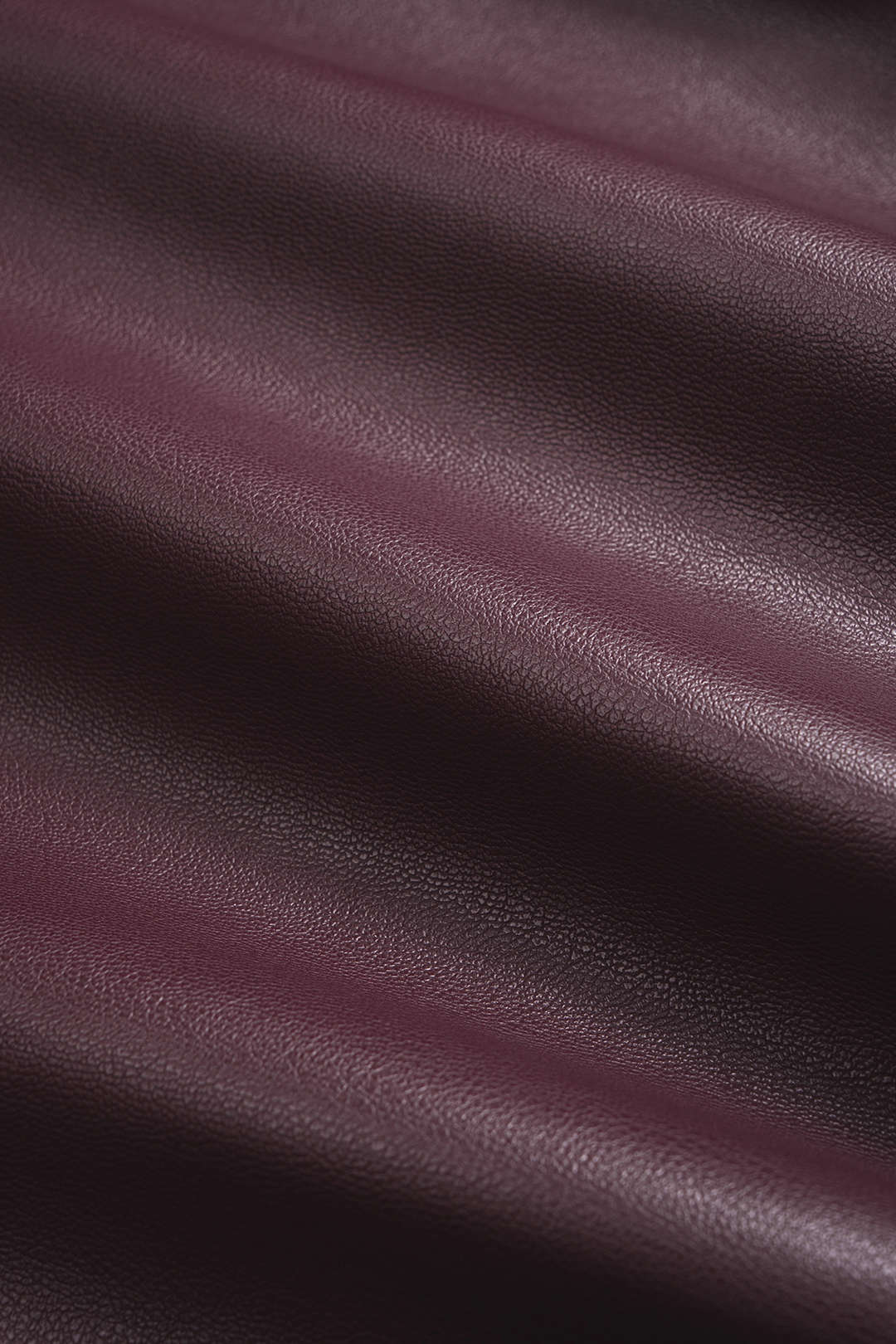 Faux Leather Patchwork Ribbed Jacket - Image 4