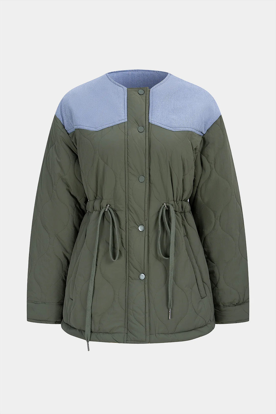 Quilted Patchwork Puffer