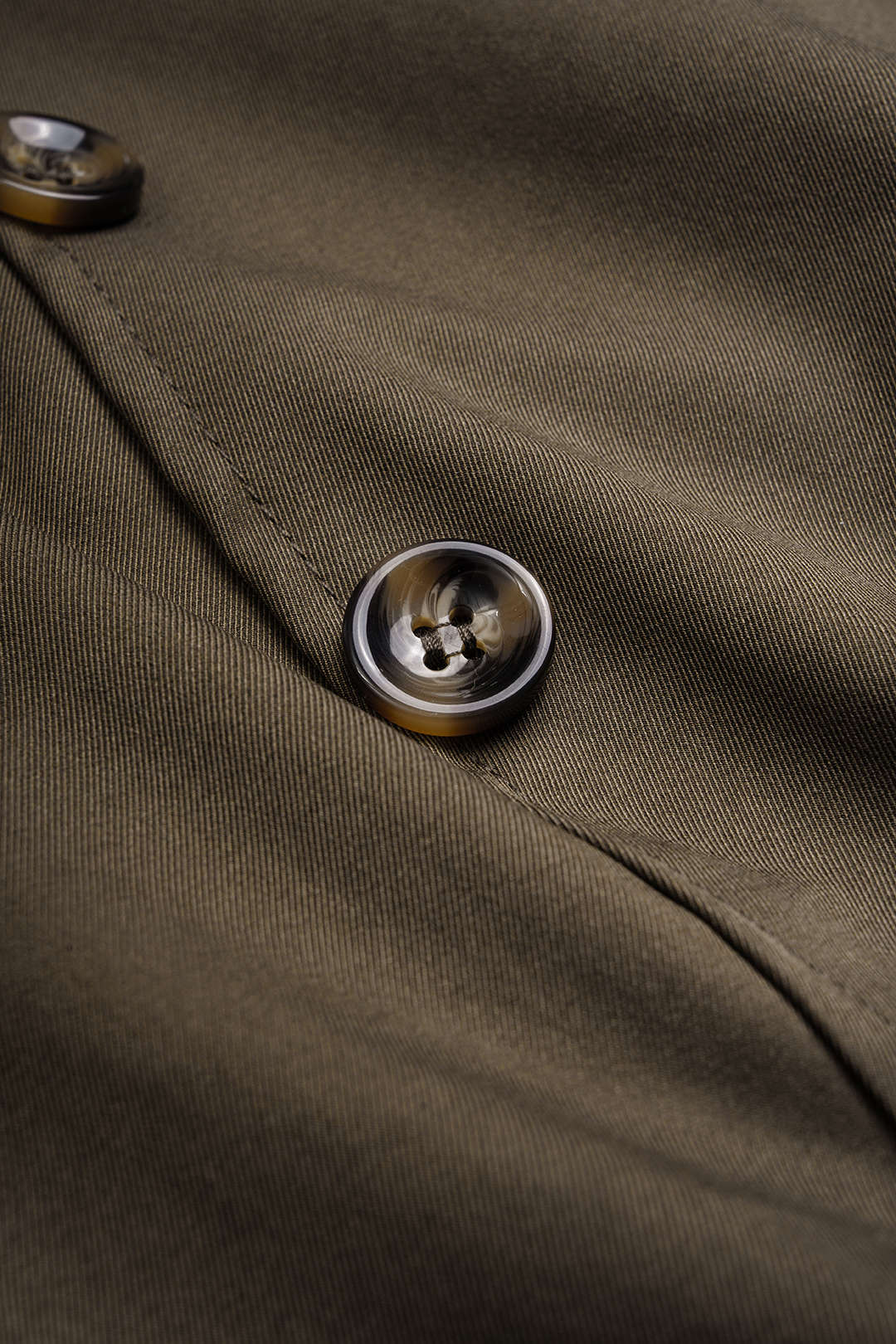 Mock Neck Button Zipper Vest - Image 3