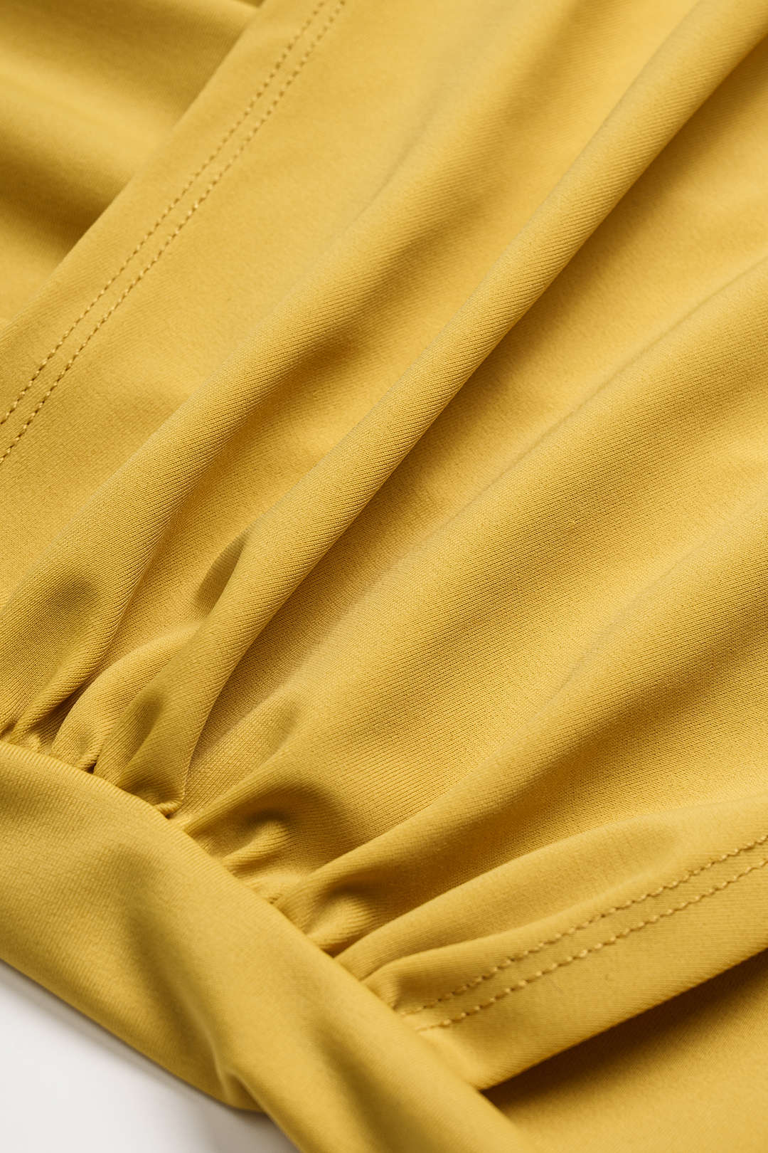 Asymmetrical Ruched Twist Knot Cami Top And Ruched Skirt Set - Image 7