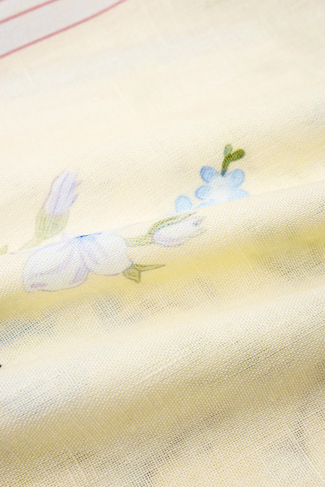 Floral Print Crossed Tie-Up Tank Top - Image 3
