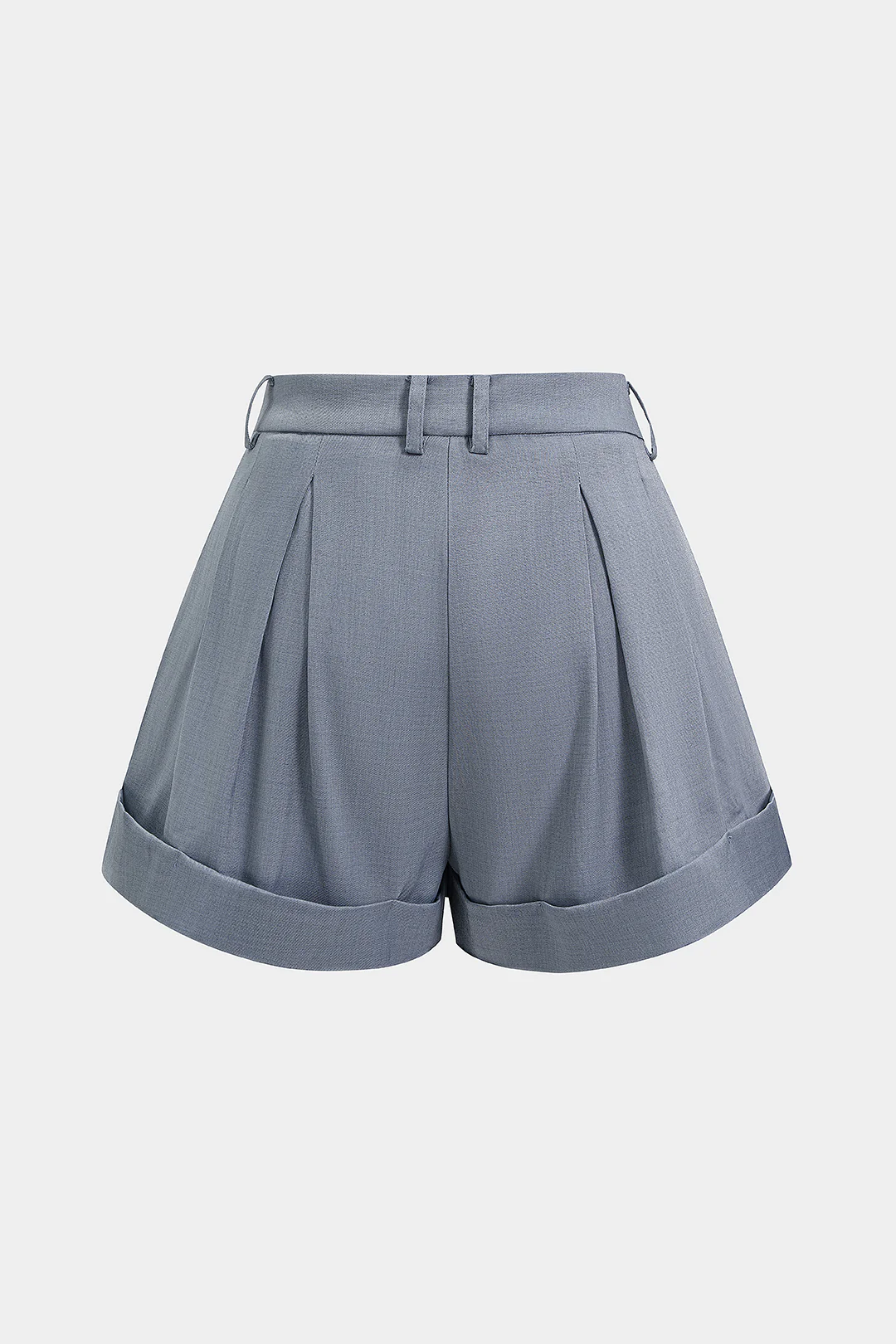 Cuffed Hem Wide Leg Shorts - Image 2