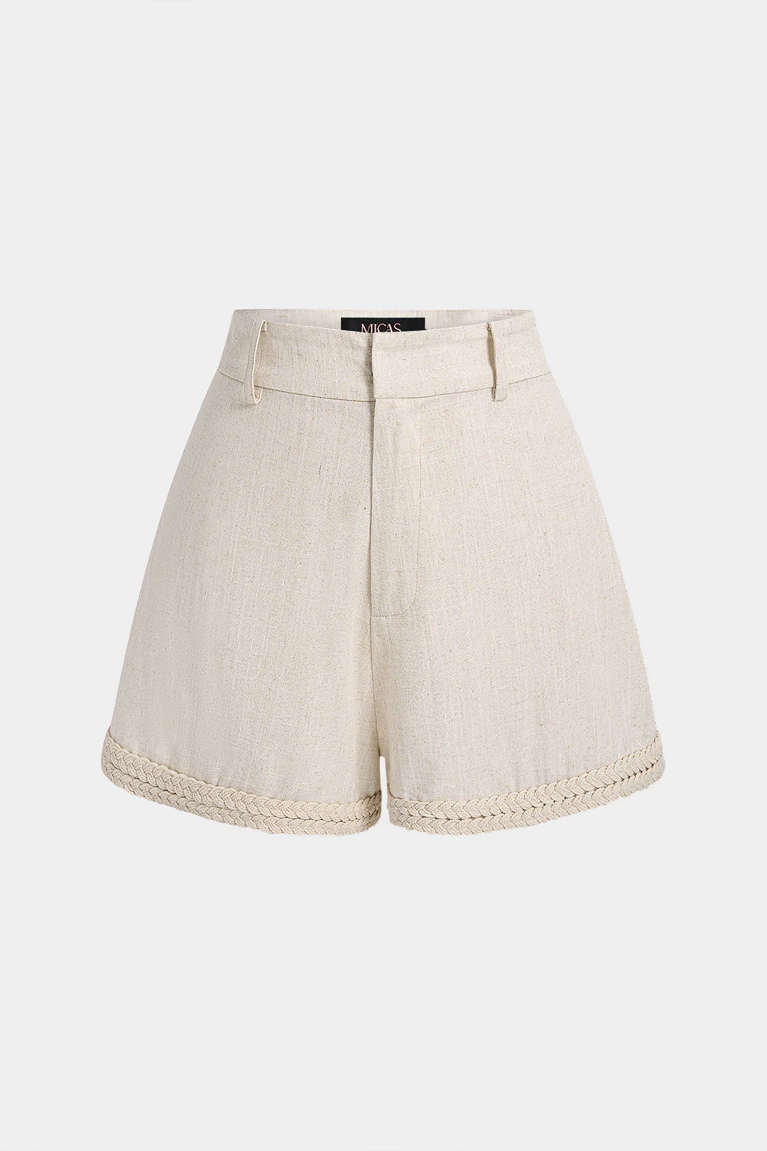 Patchwork Braided Shorts