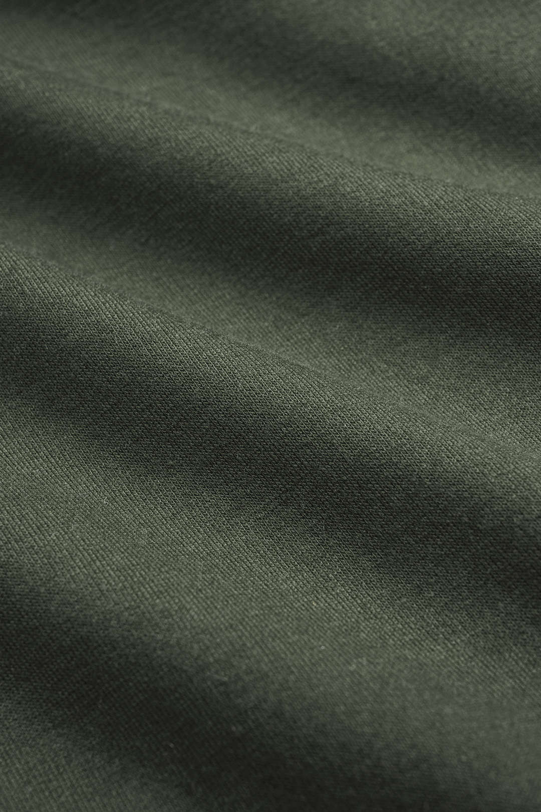 Solid V-Neck Waist-Cinching Sweatshirt - Image 3