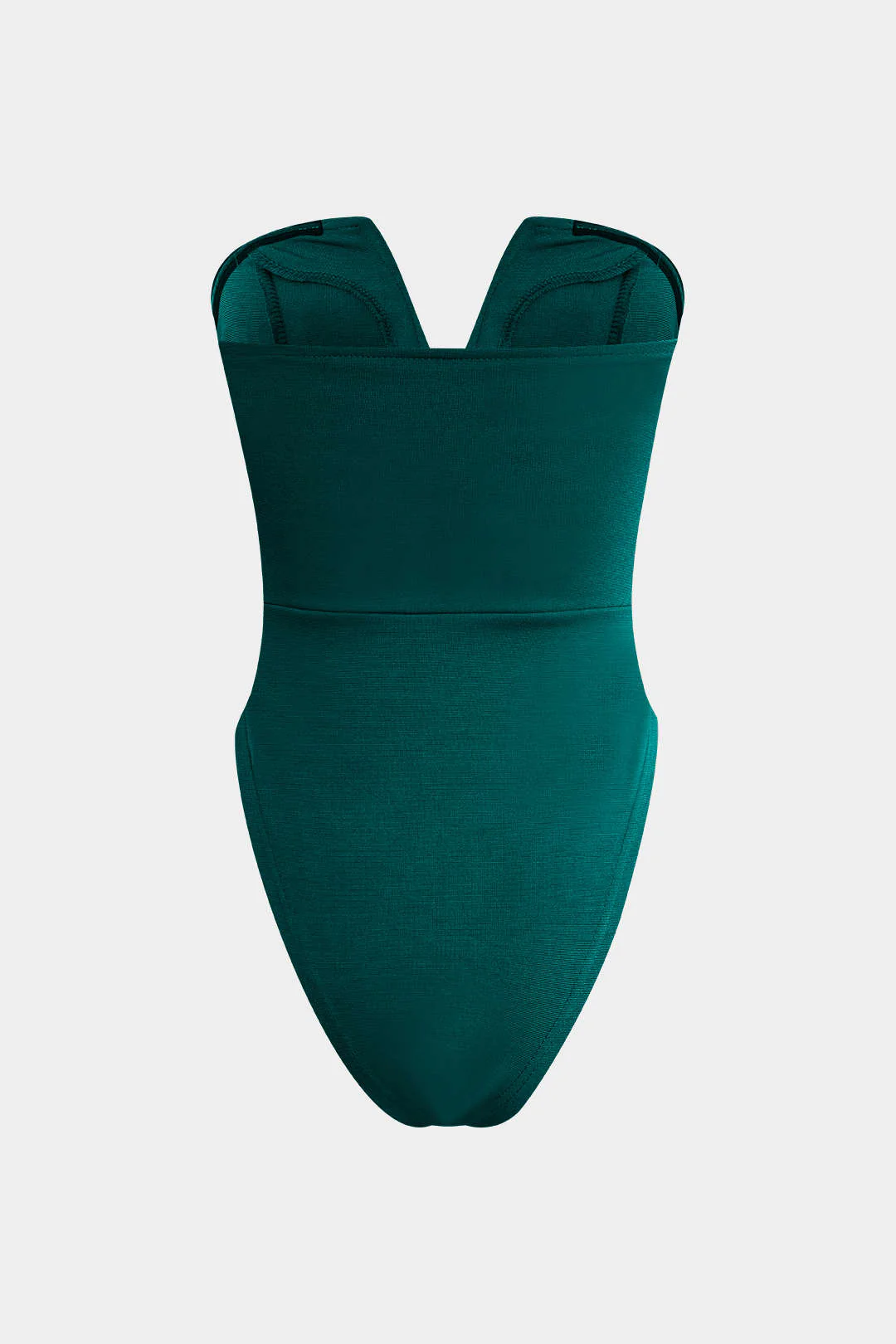 Basic V-neck Strapless Bodysuit - Image 19
