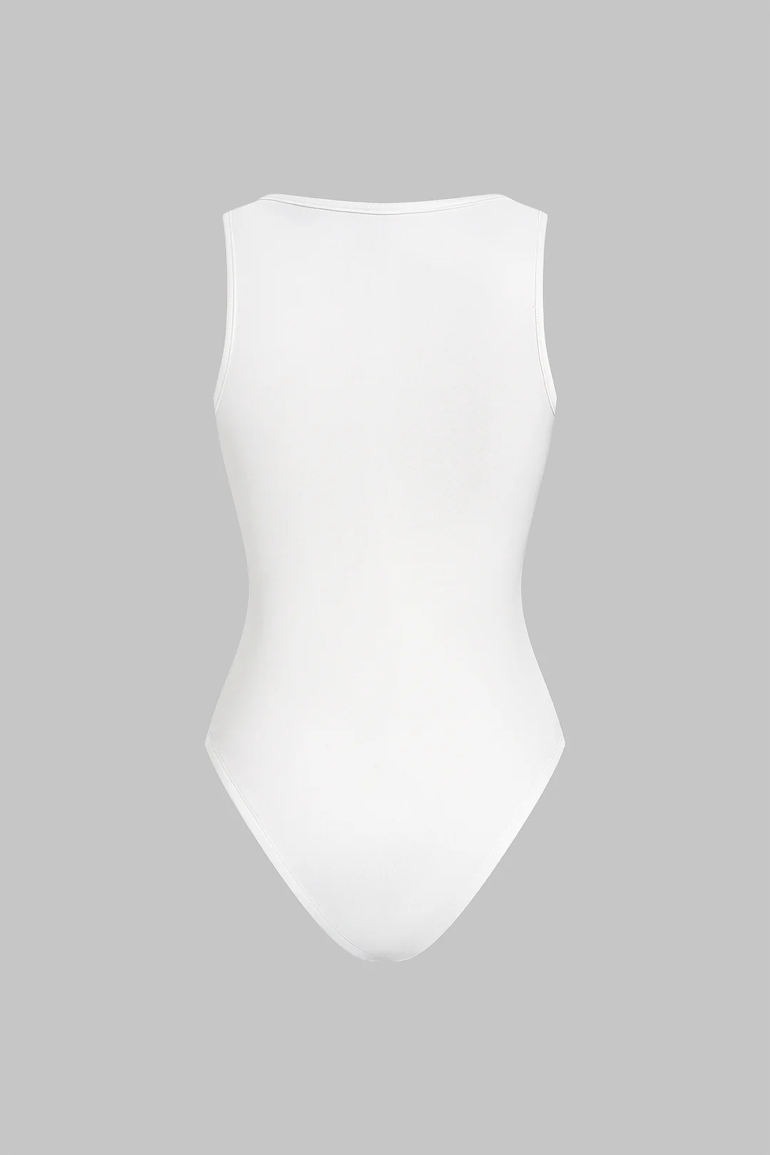 Square Neck Sleeveless Bodysuit - Image 2