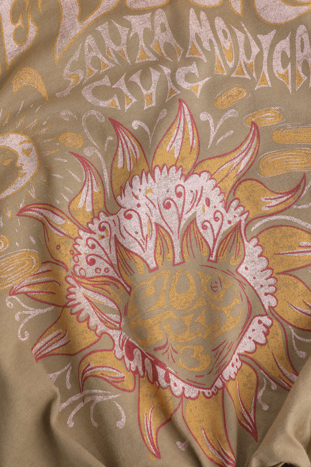 Flower Print Hem Knotted Short Sleeve T-Shirt - Image 14