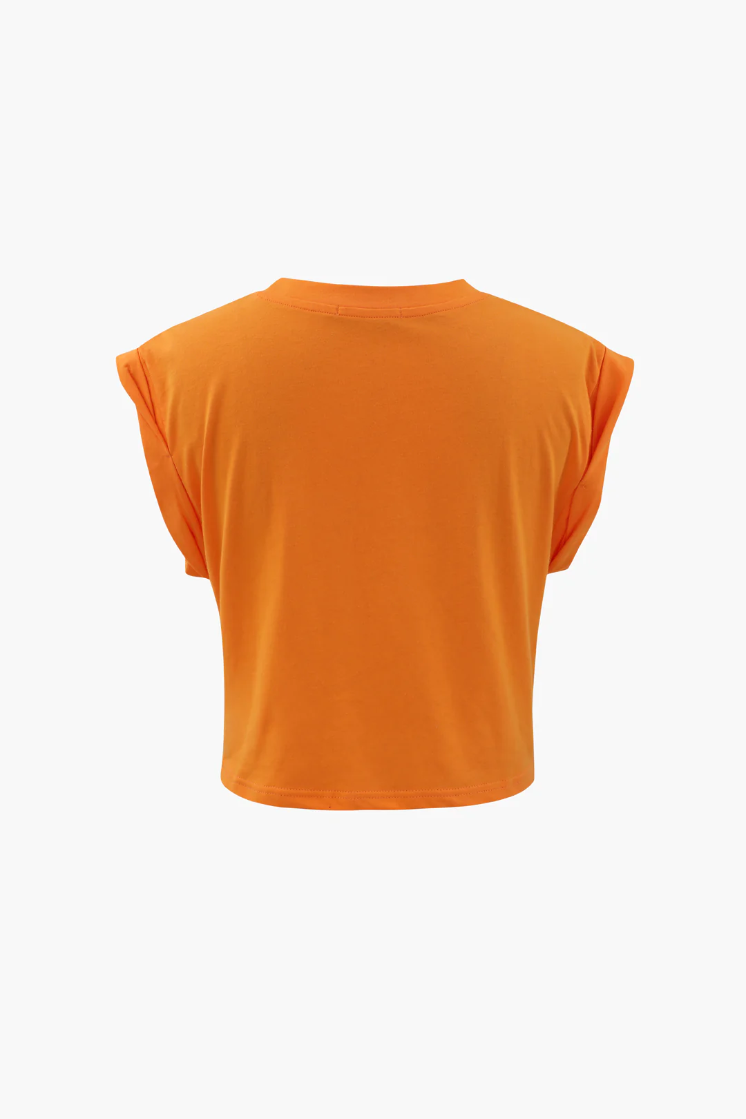 Flower Print Hem Knotted Short Sleeve T-Shirt - Image 20