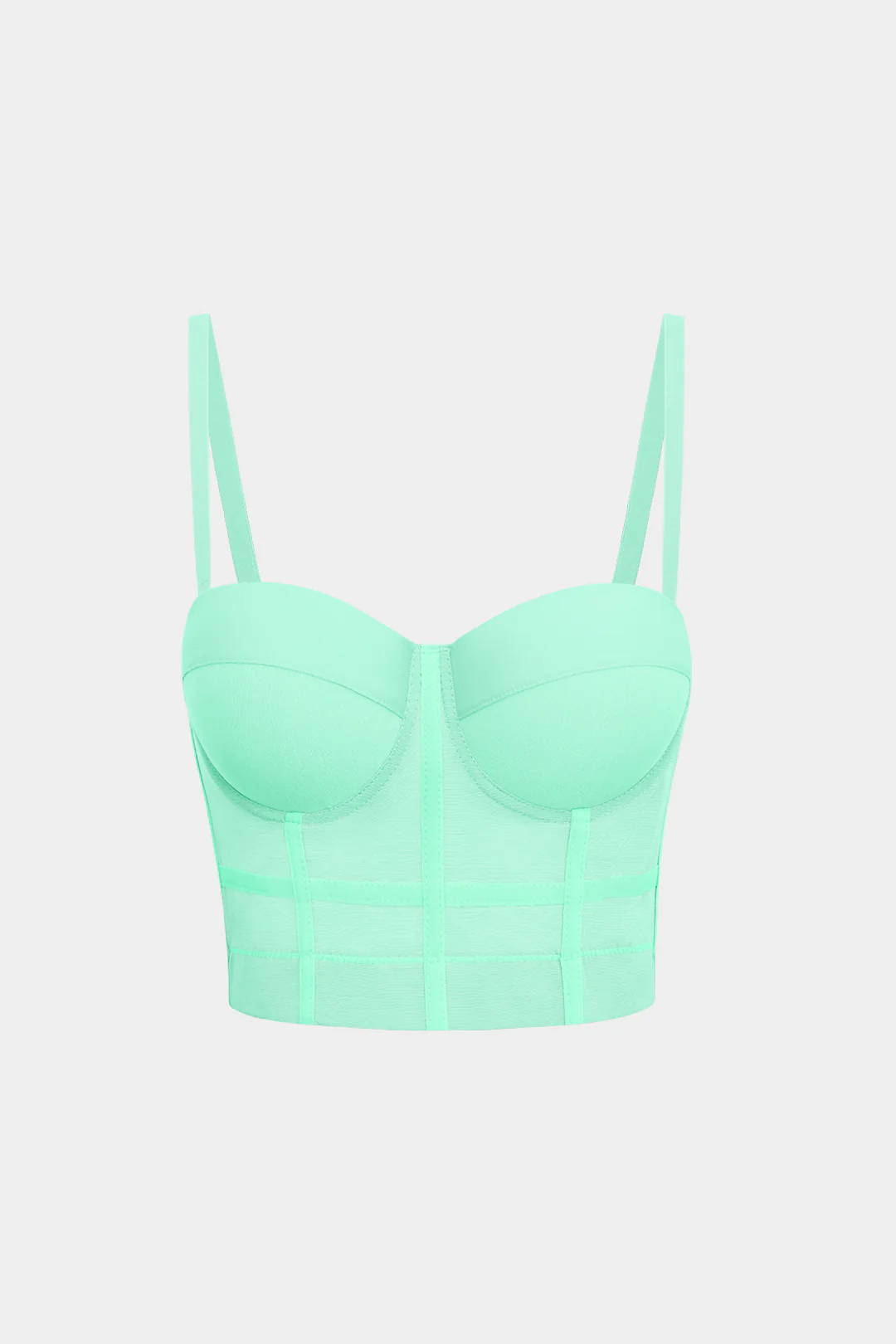 Mesh Underwire Bustier Top - Image 13