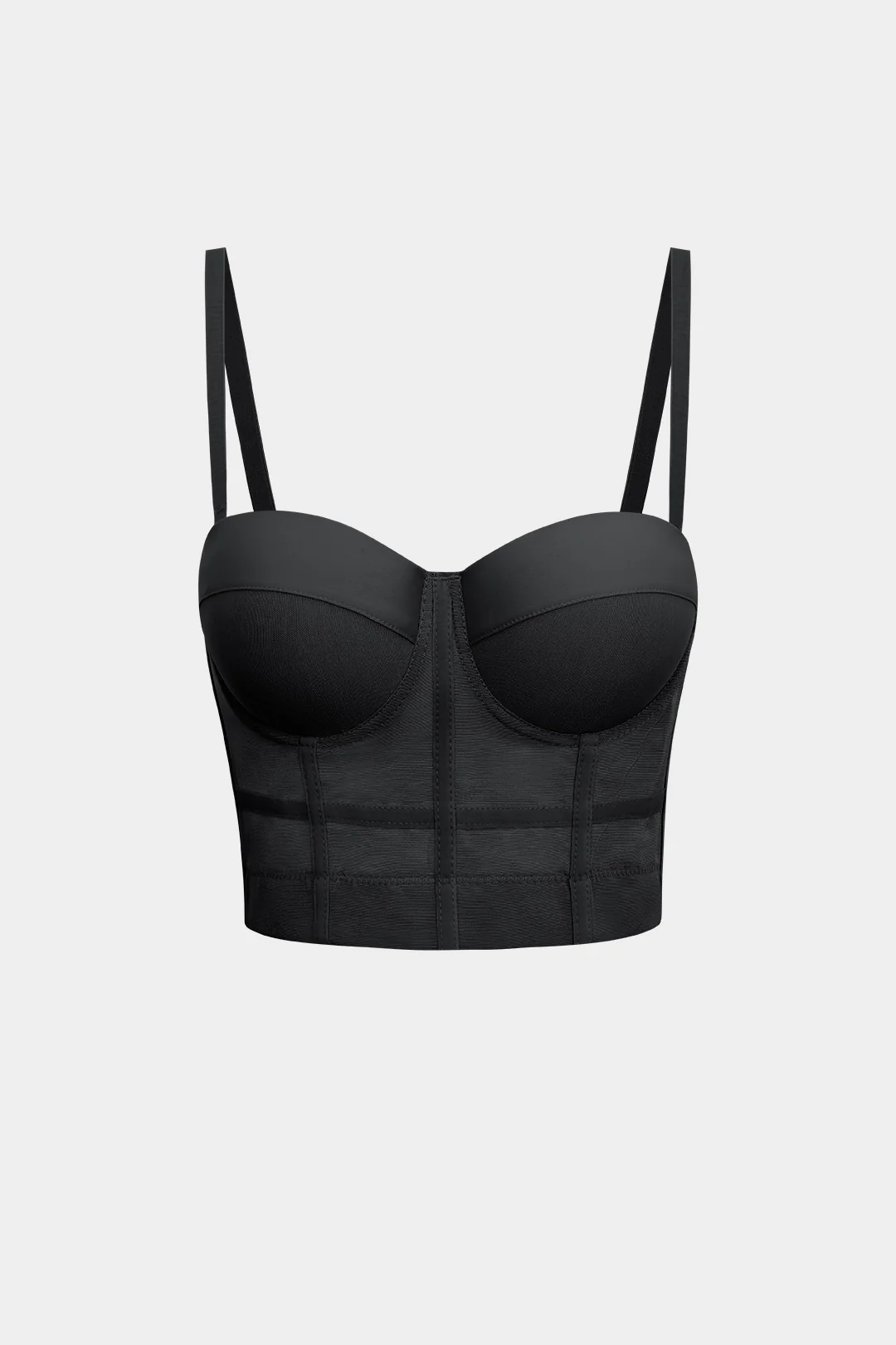 Mesh Underwire Bustier Top - Image 5