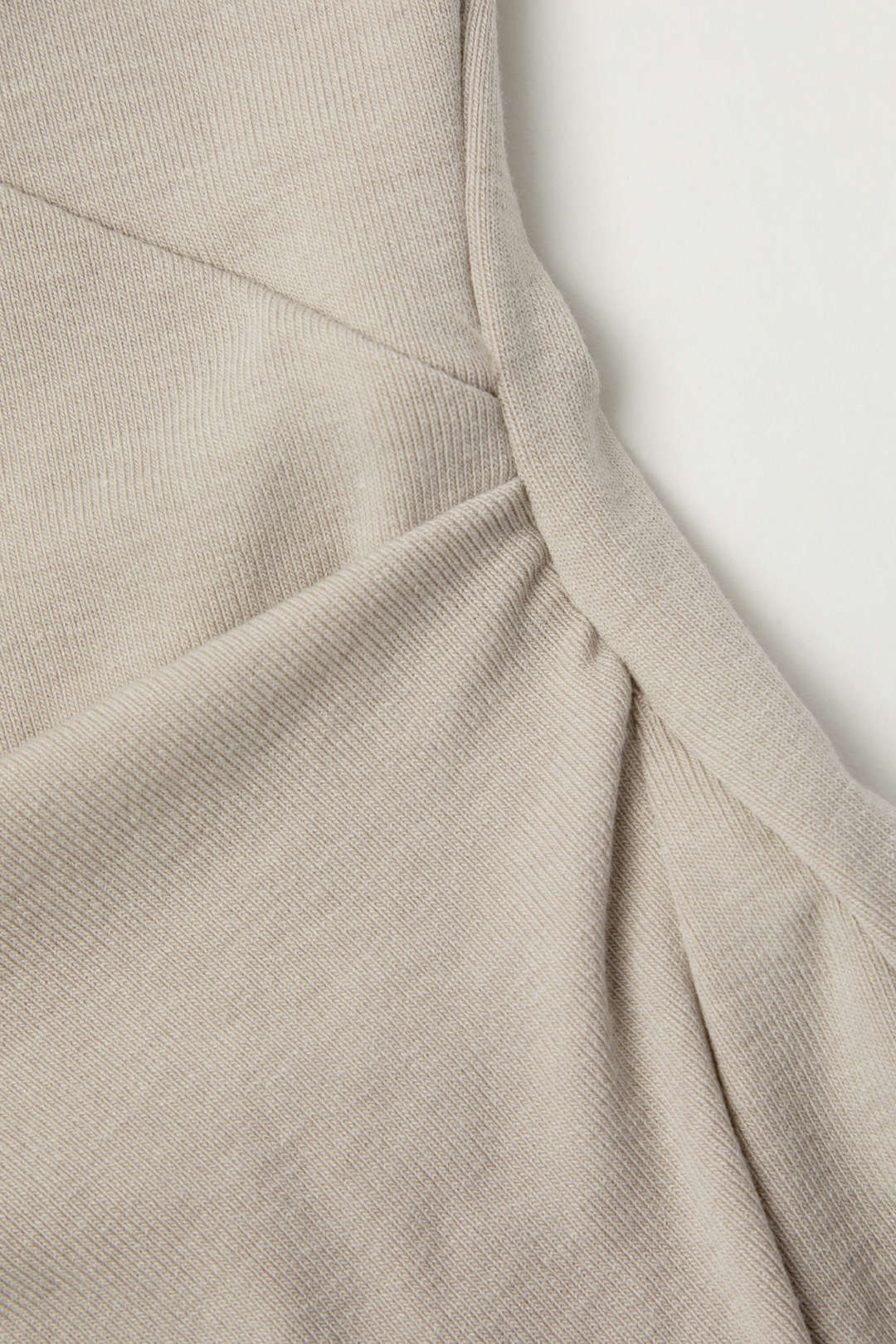Asymmetric Cowl Neck Ruched Tank Top - Image 4