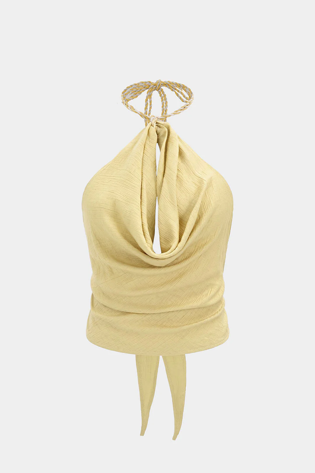 Halter Neck Tie Back Cami Top - Image 12