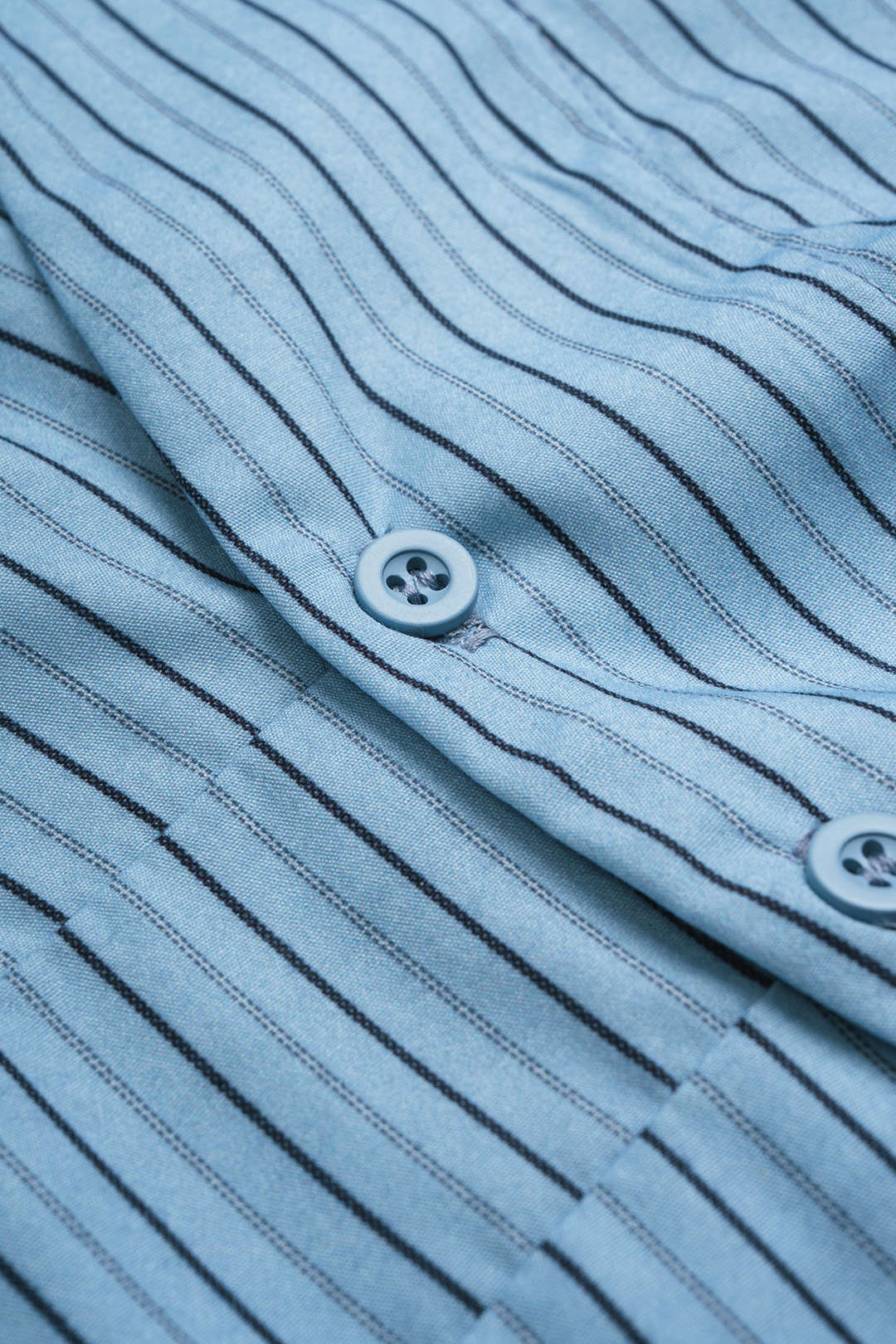 Stripes Print Ruched Tank Top - Image 3