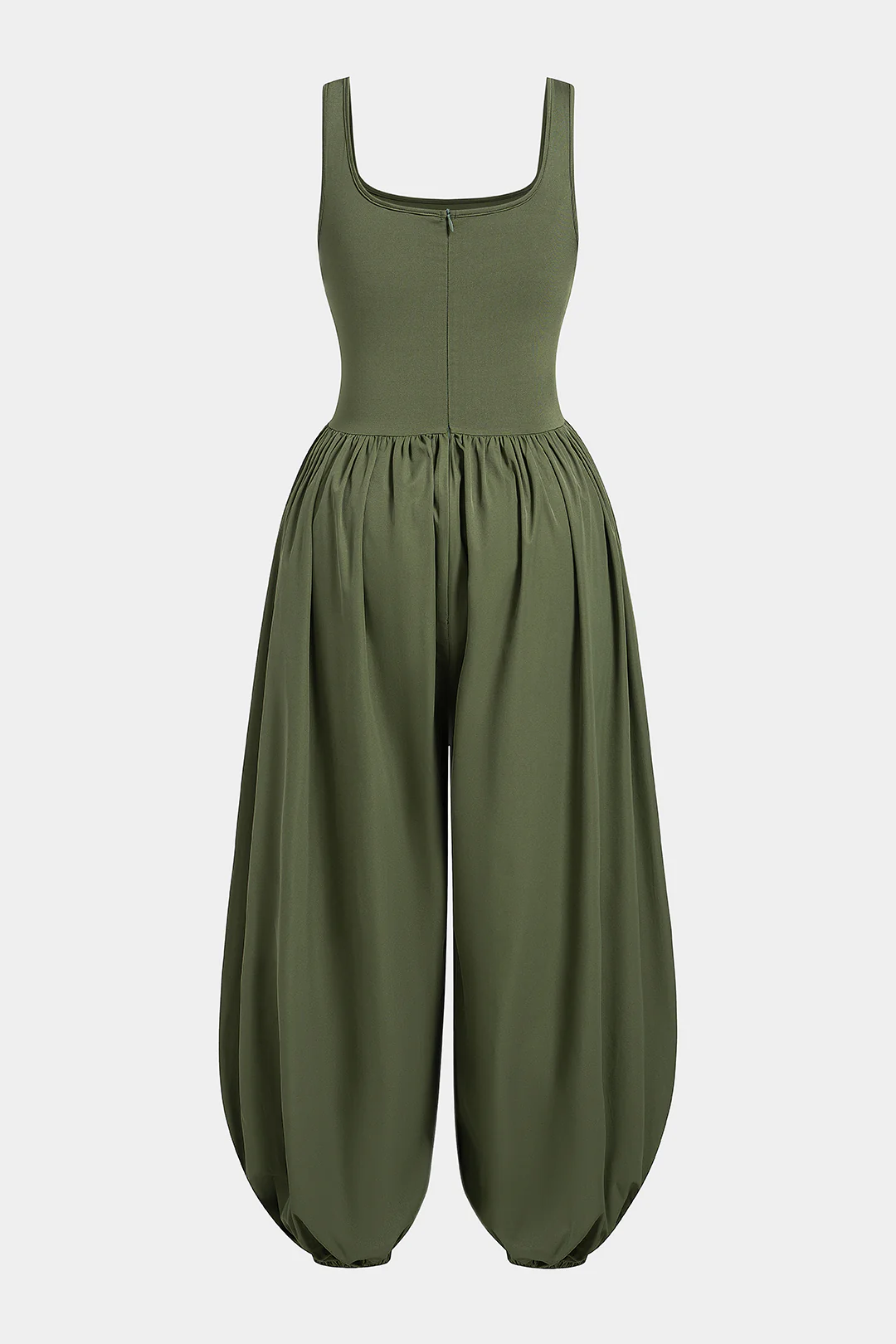 Square Neck Sleeveless Jumpsuit - Image 2