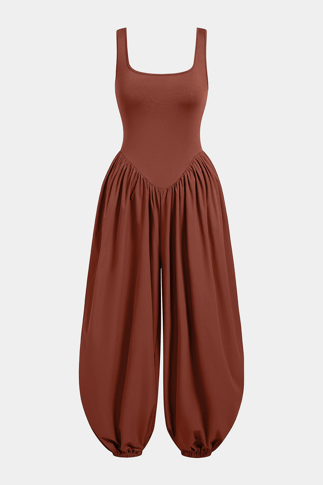 Square Neck Sleeveless Jumpsuit - Image 9